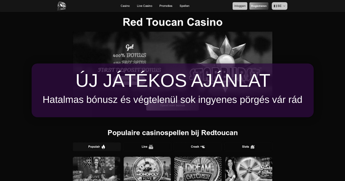 Red Toucan Casino welcome bonus